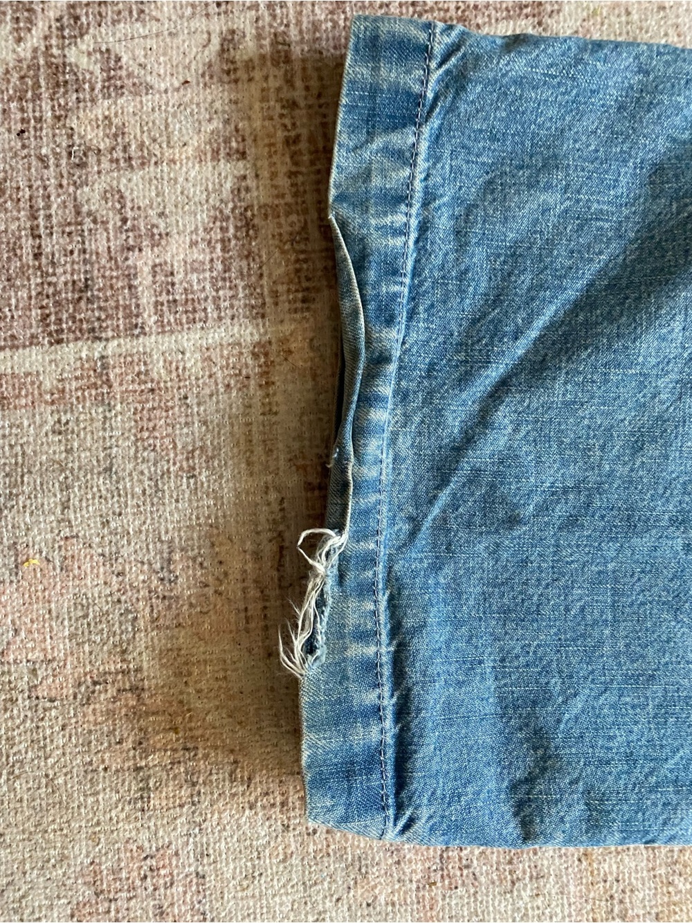 SEZANE Martin Pant in Chambray Sz 38 - Picture 5 of 9